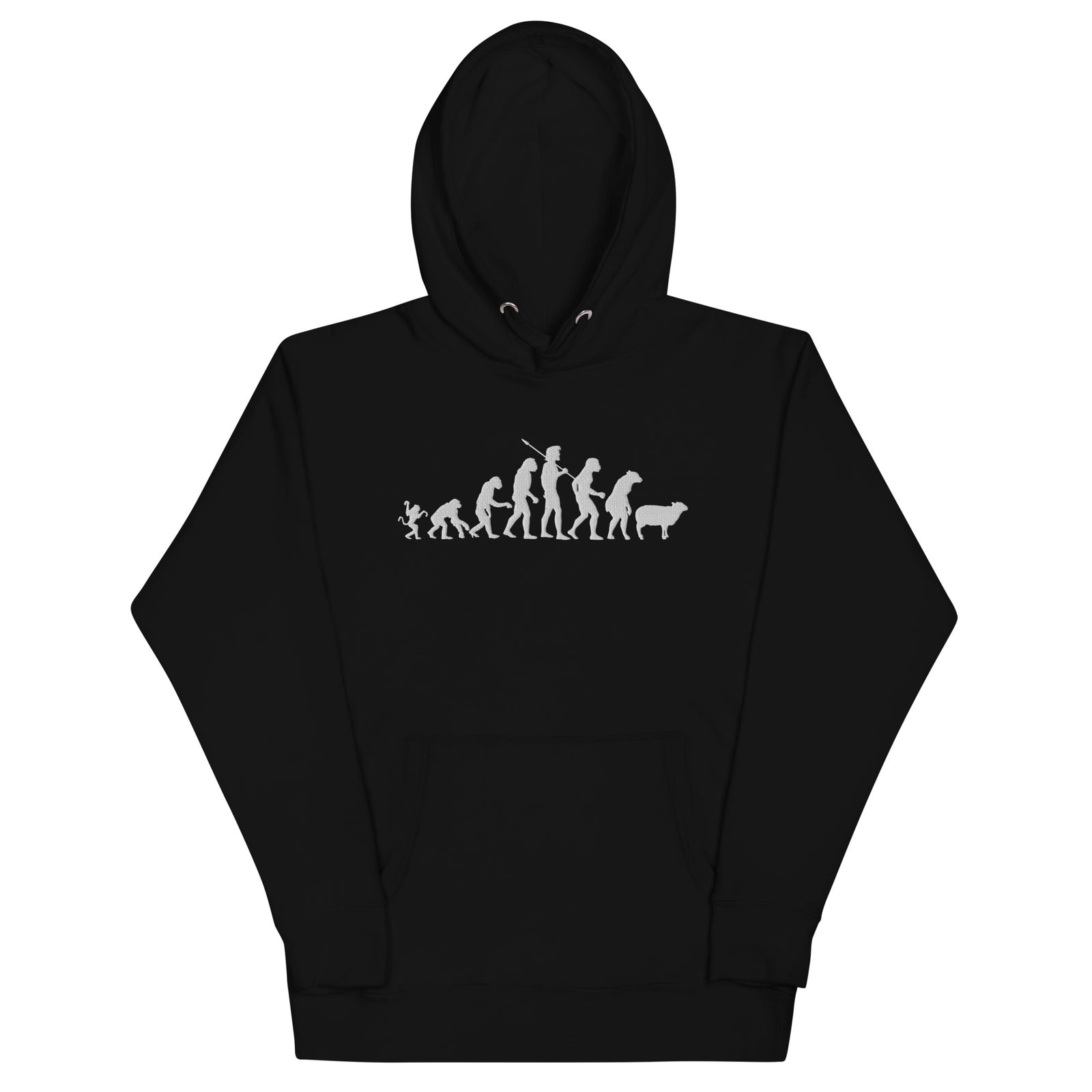 Modern Evolution Embroidered Hoodie