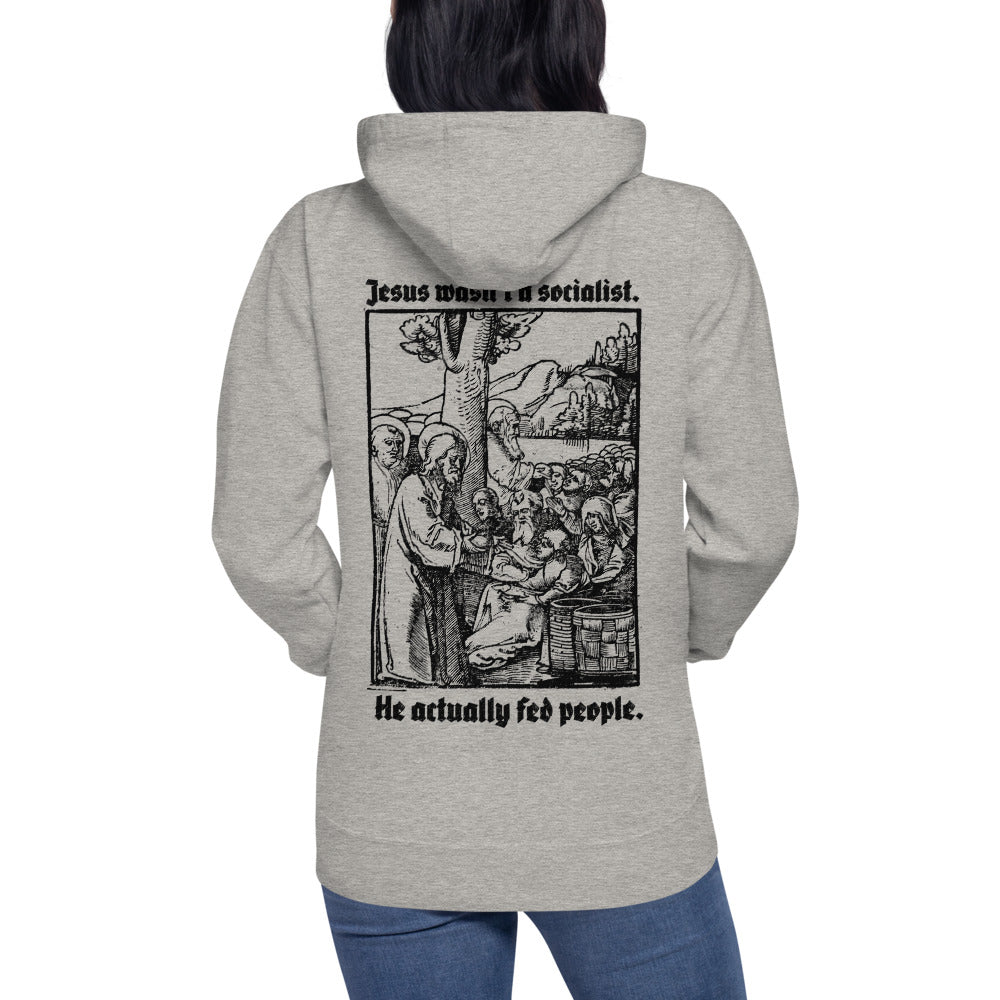 Jesus Wasn't a Socialist Unisex Hoodie
