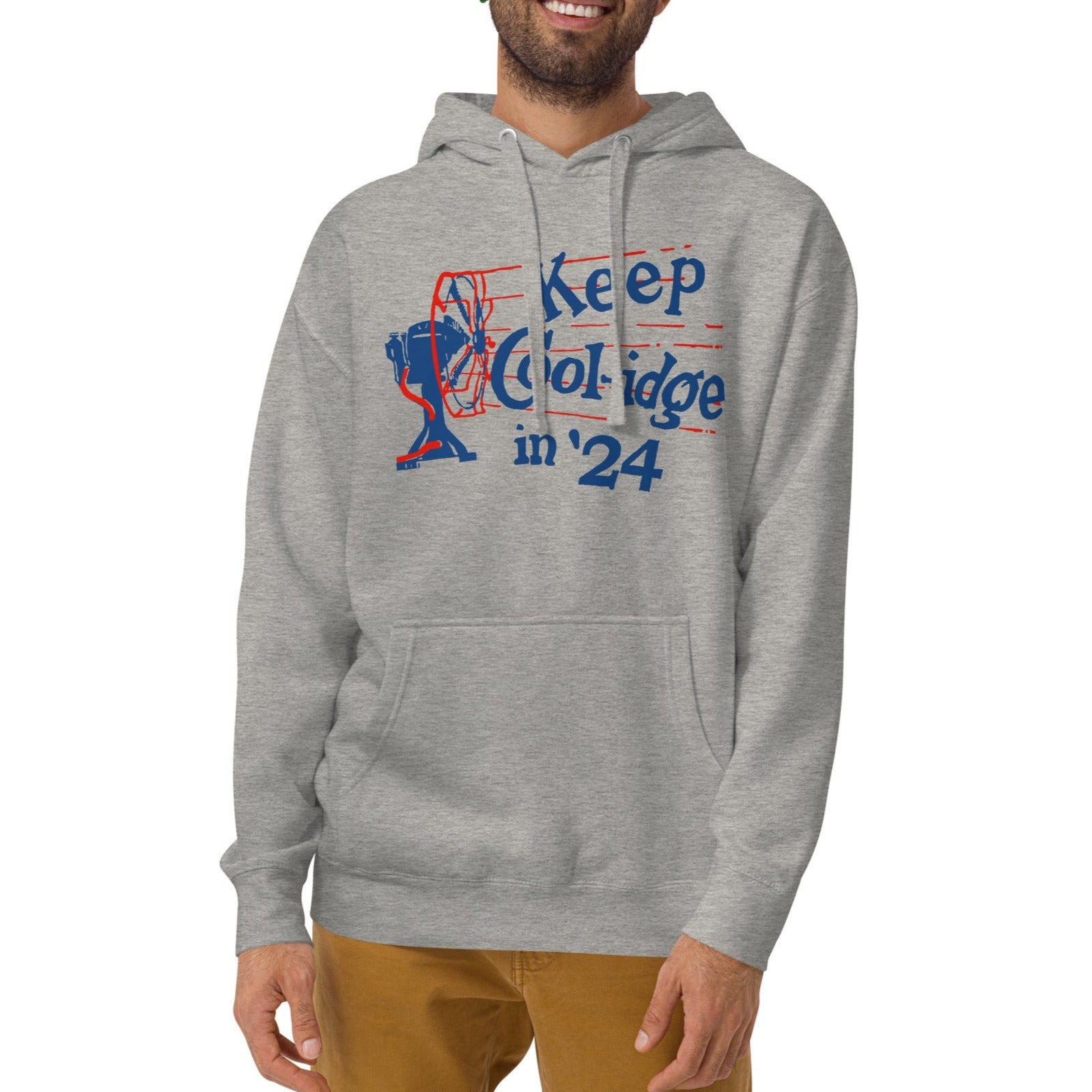 Keep Coolidge Vintage Calvin Coolidge Retro Unisex Hoodie