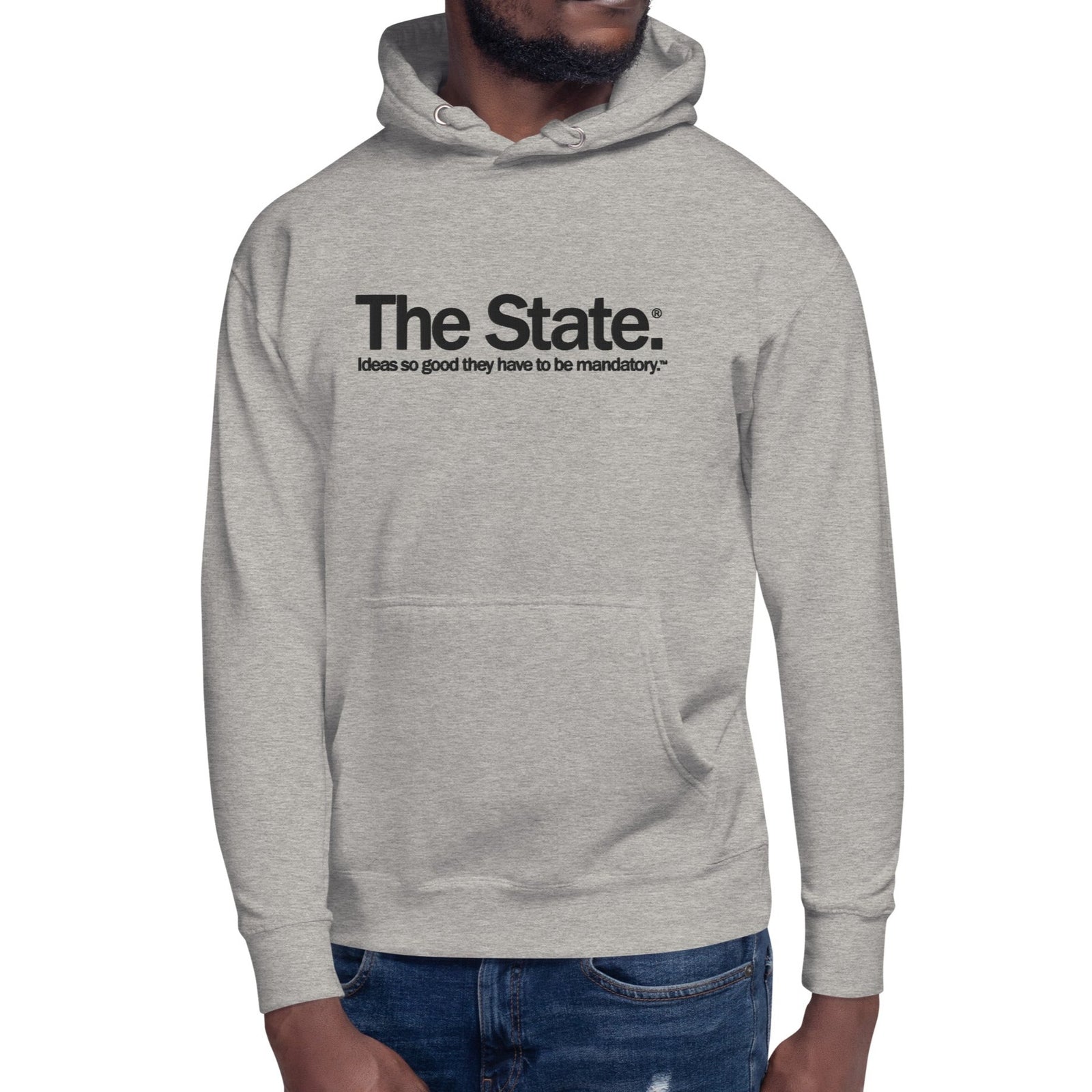 Mandatory Ideas Embroidered Unisex Hoodie