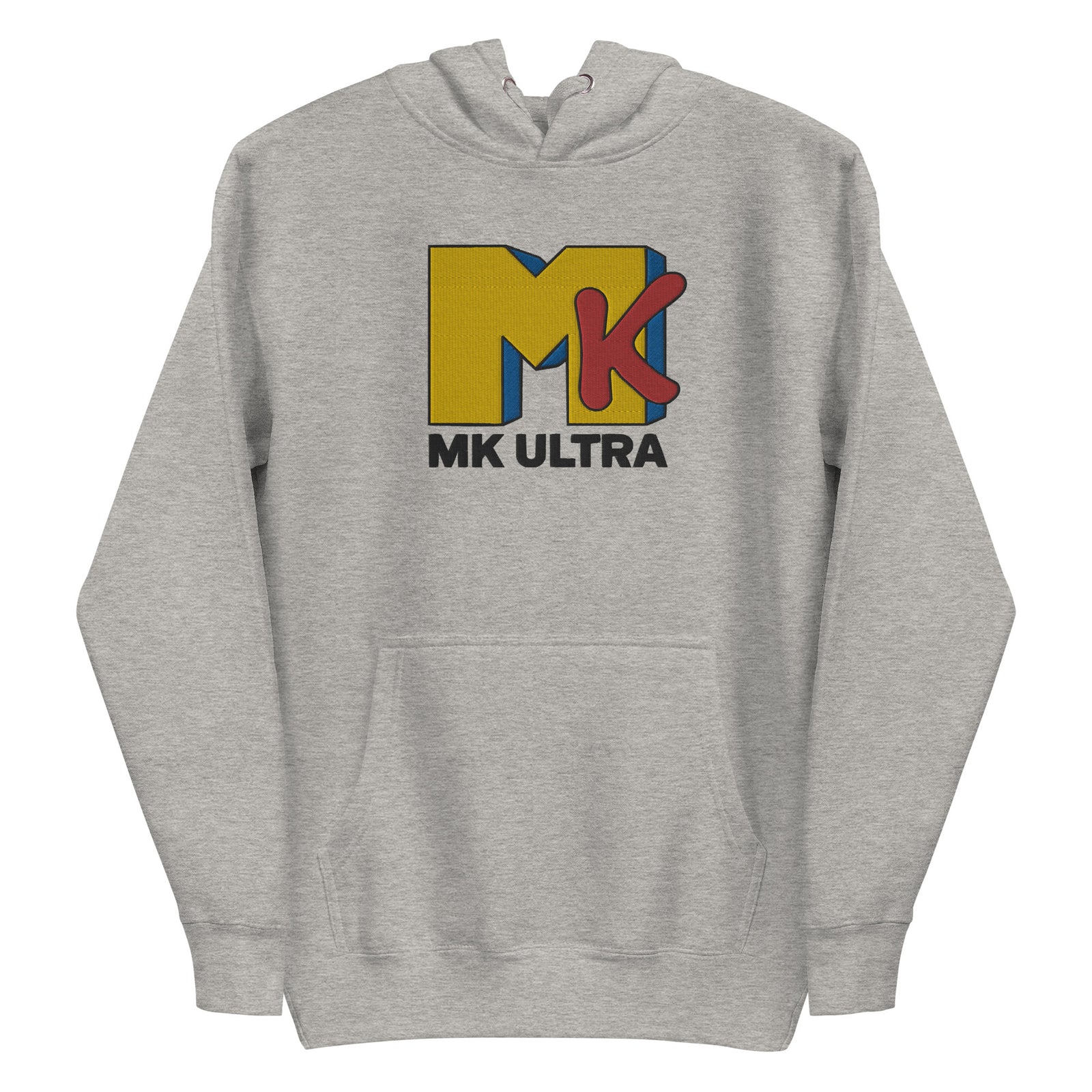 MK Ultra Parody Embroidered Hoodie