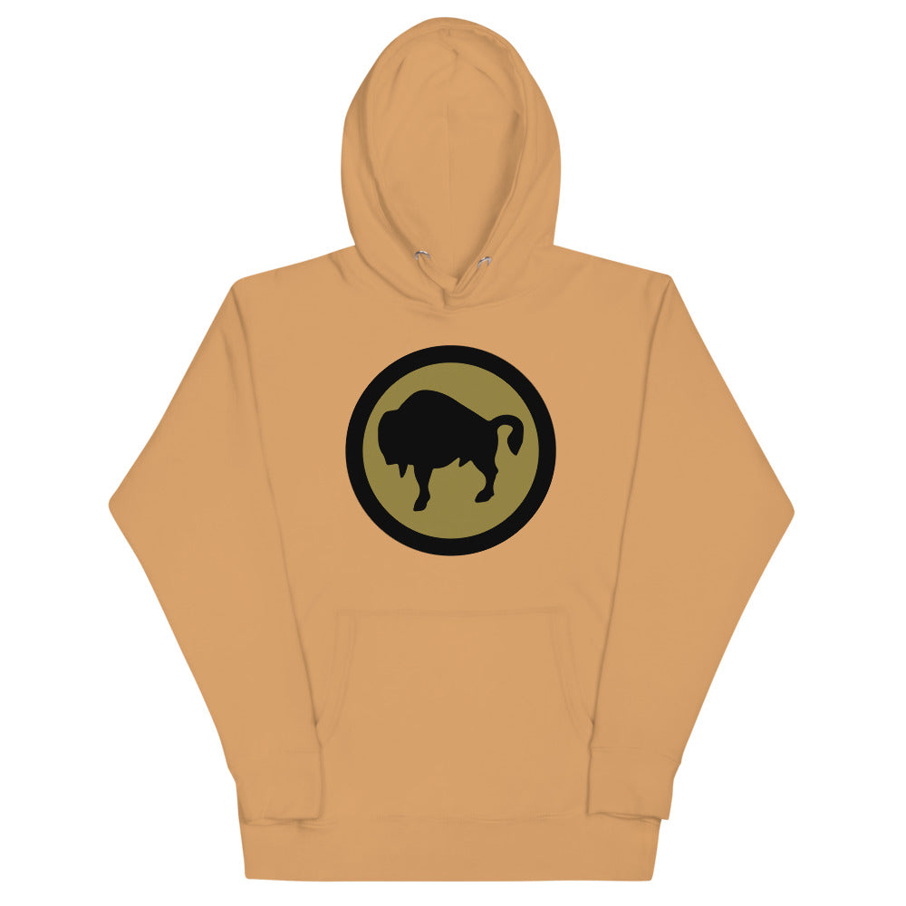 92nd Division Buffalo Soldier WWI Insignia Unisex Hoodie