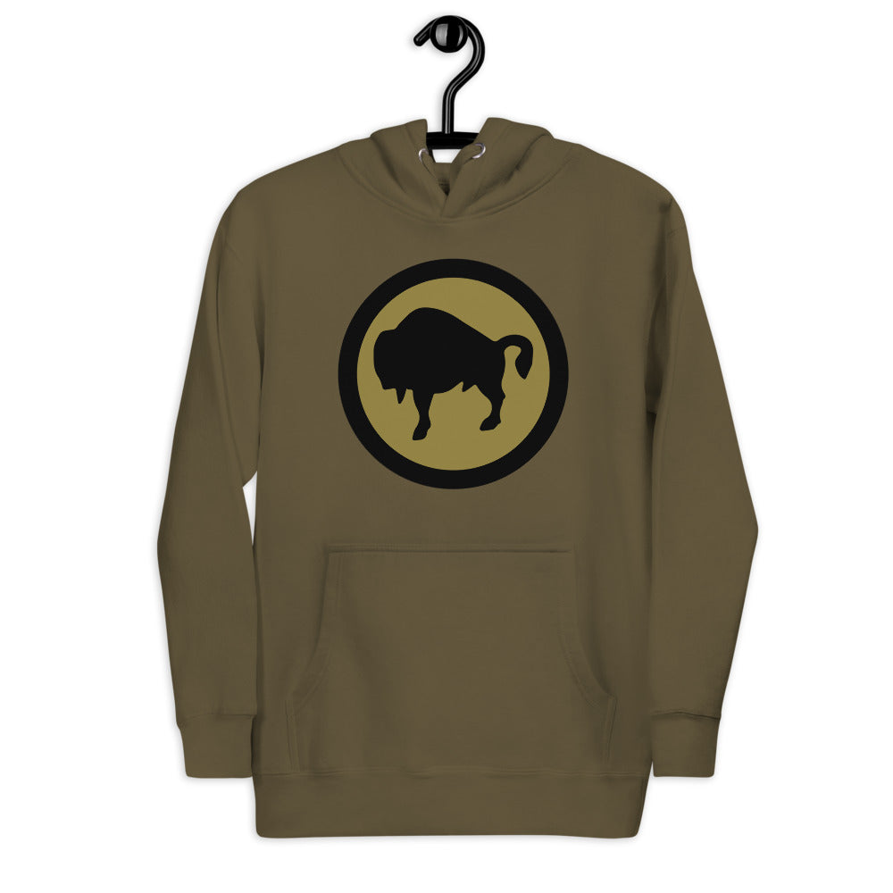 92nd Division Buffalo Soldier WWI Insignia Unisex Hoodie