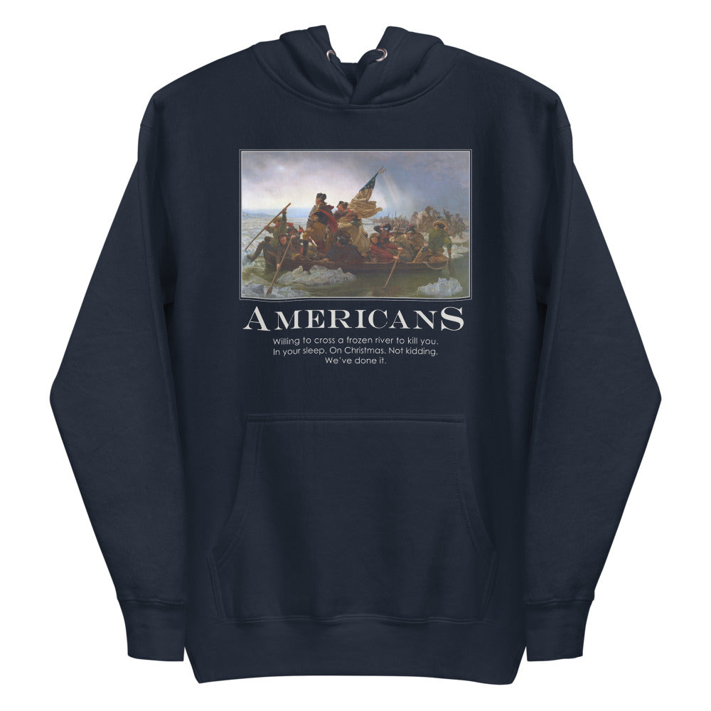 Americans Unisex Liberty Maniacs Hoodie