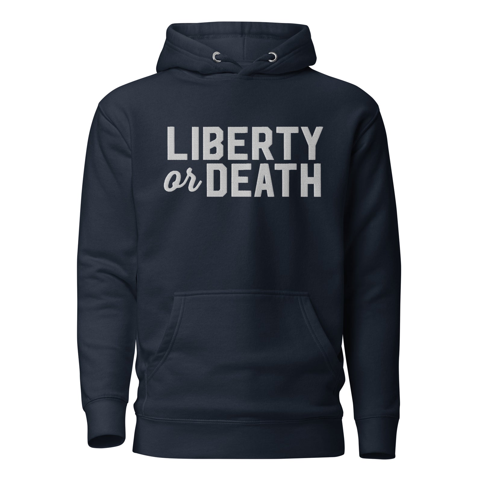 Liberty or Death Embroidered Unisex Hoodie