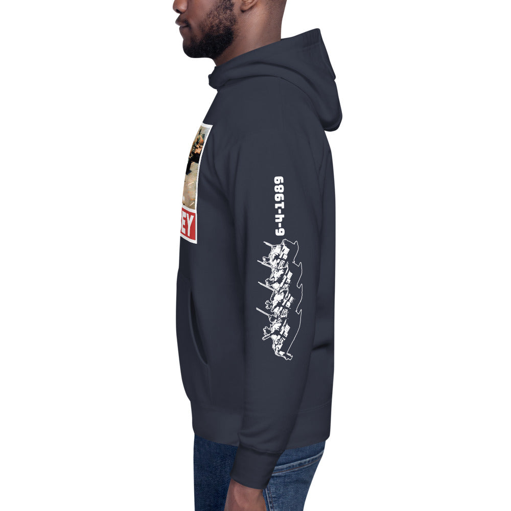 Tank Man DISOBEY 30th Anniversary Unisex Pullover Hoodie