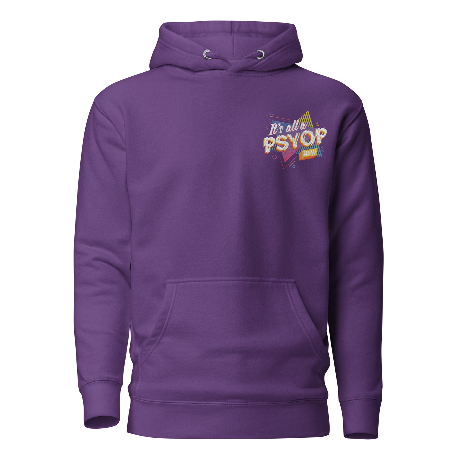 It's all a PSYOP Full Color Embroidered Hoodie