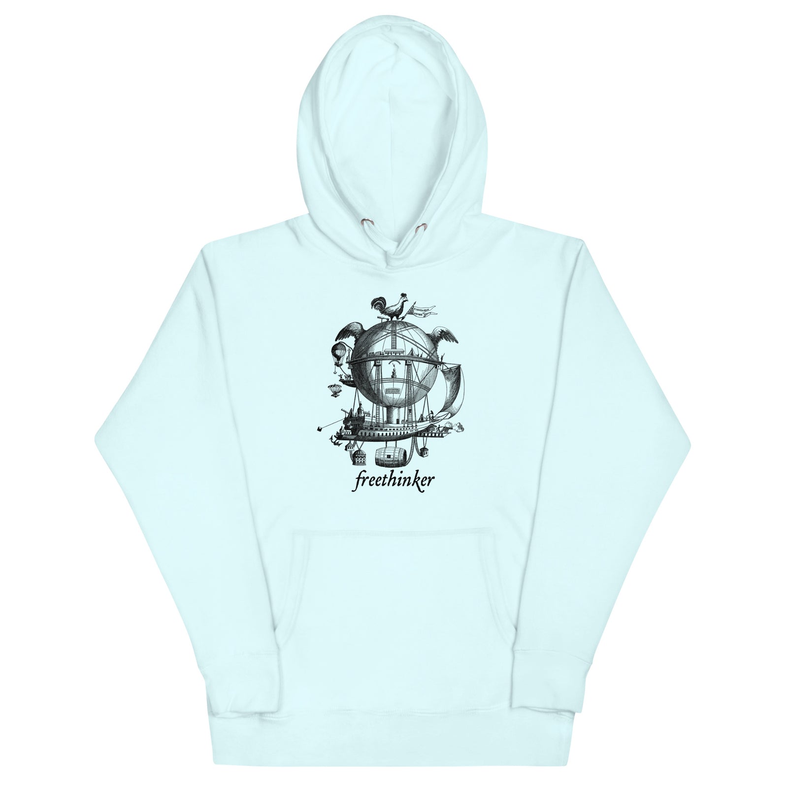 Freethinker California Fleece American Apparel Hoodie