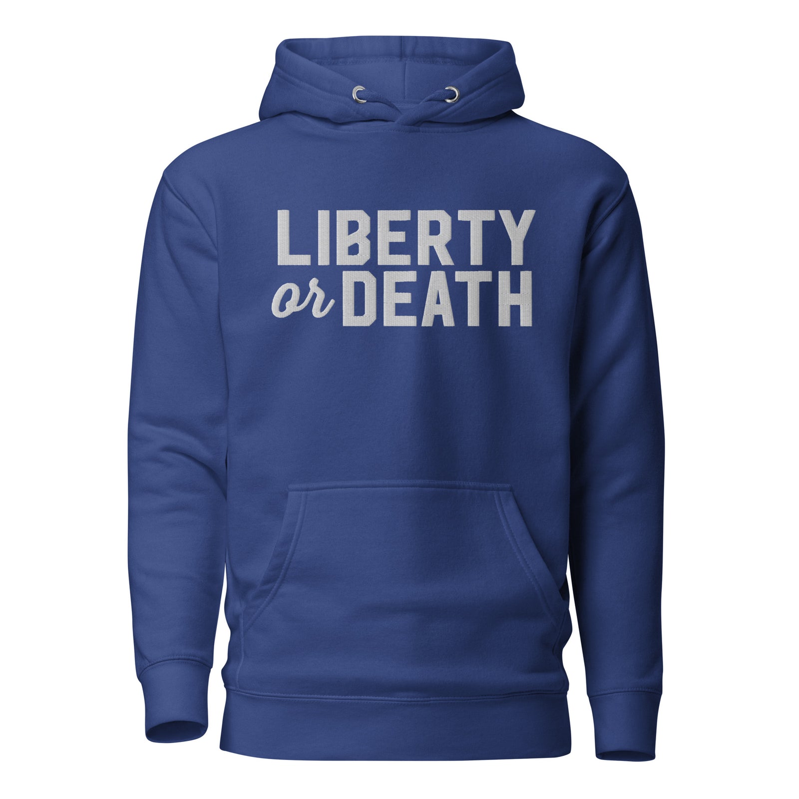 Liberty or Death Embroidered Unisex Hoodie
