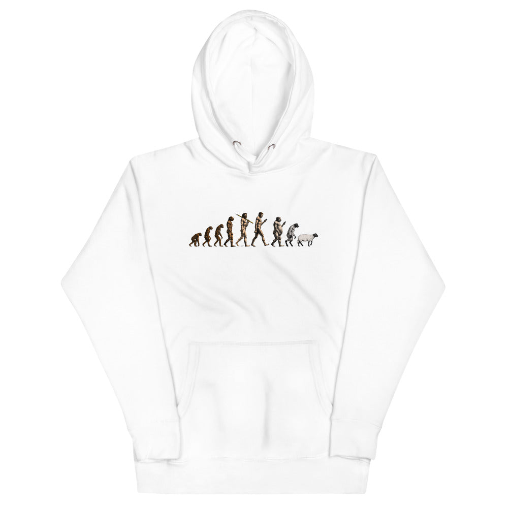 March of Devolution Sheeple Unisex Hoodie