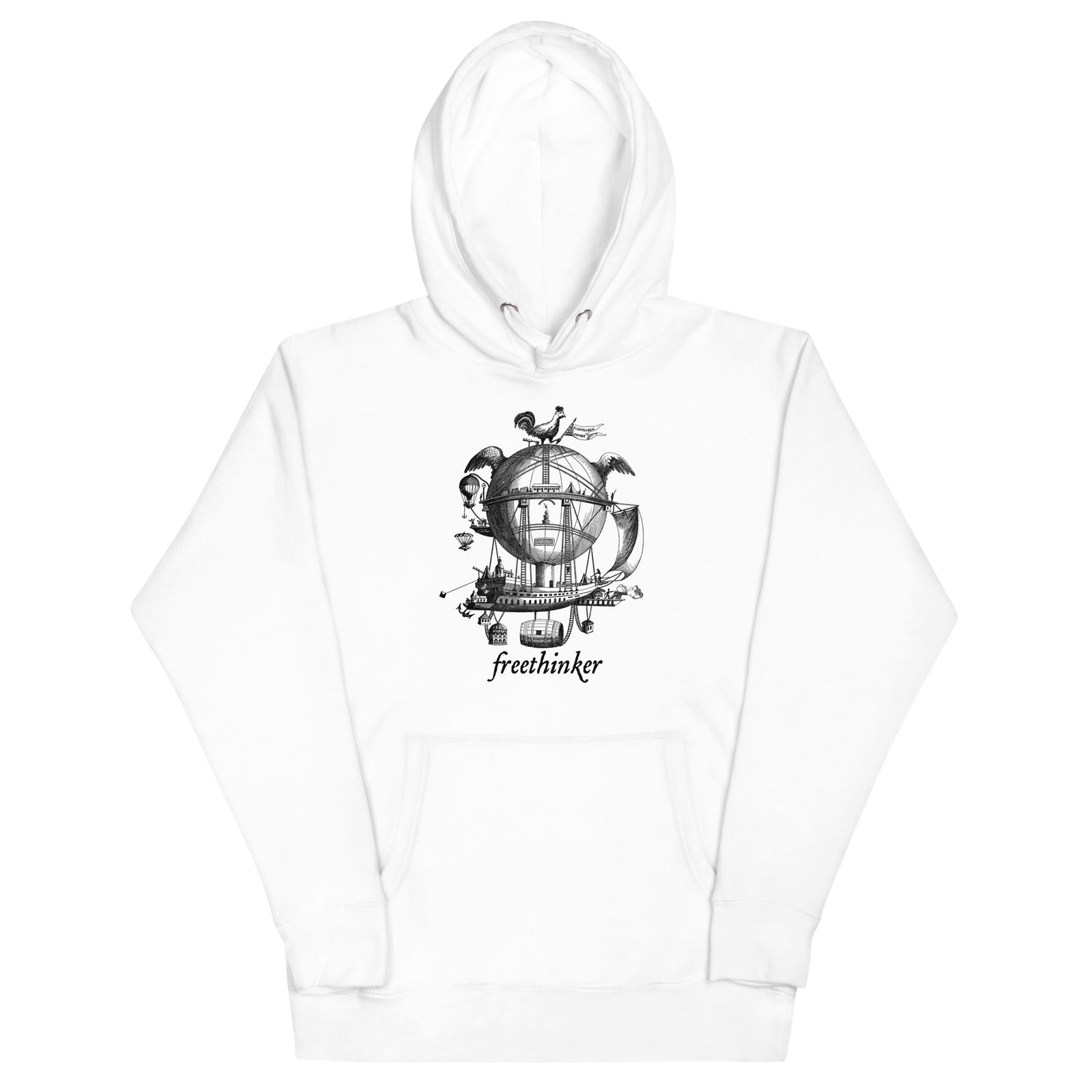 Freethinker California Fleece American Apparel Hoodie