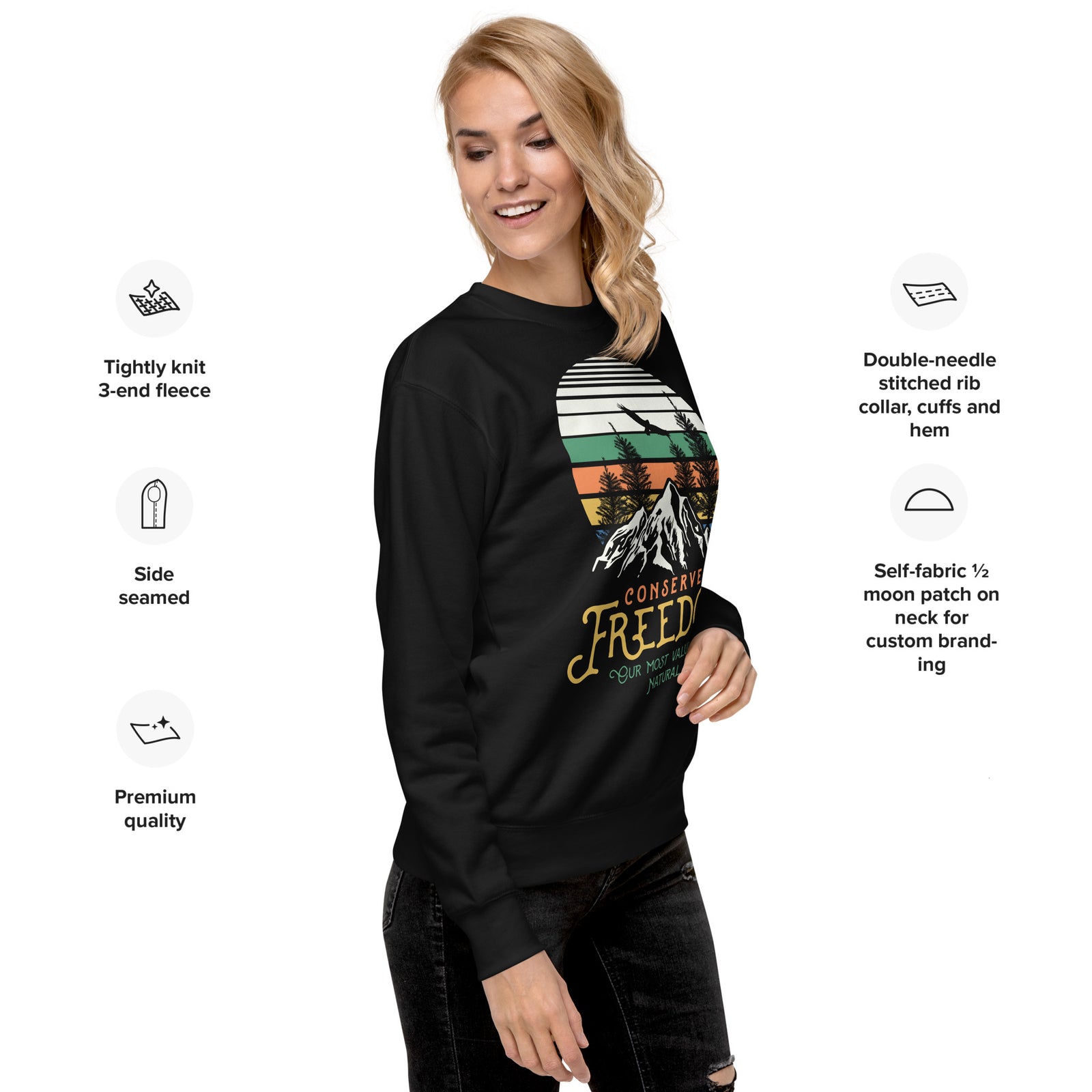 Conserve Freedom Crewneck Sweatshirt