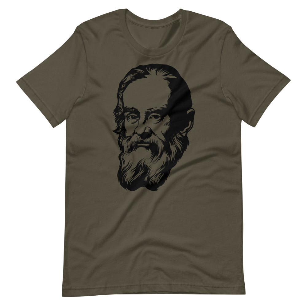 Galileo Humble Reasoning of a Single Individual Short-Sleeve Unisex T-Shirt