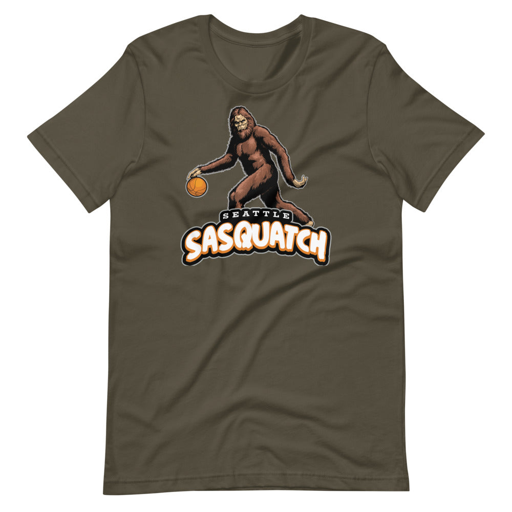 Seattle Sasquatch Basketball Short-Sleeve Unisex T-Shirt