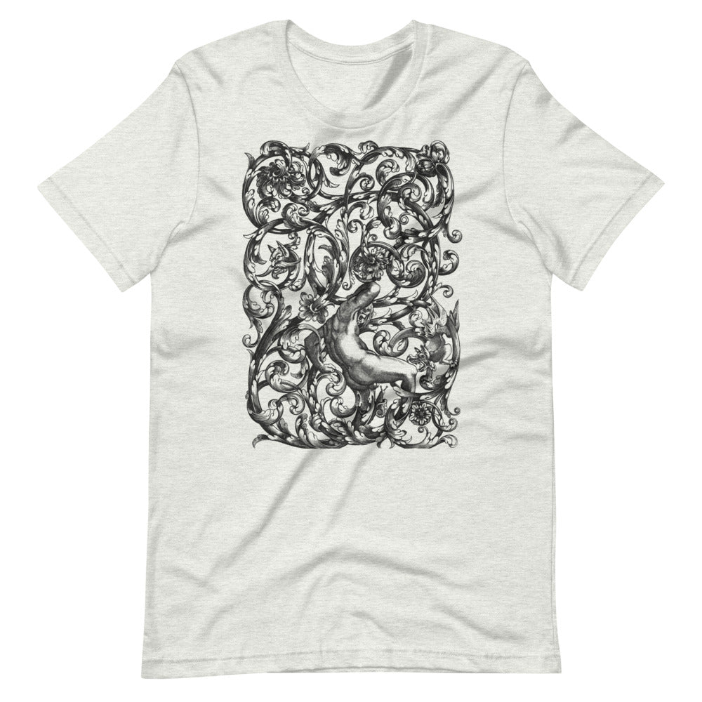 Beauty Conquering Brutality Graphic T-Shirt