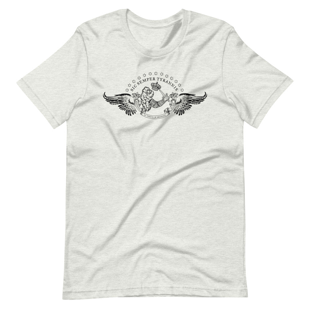 Resistance to Tyrants Gostelowe Battle Flag Men's Tee