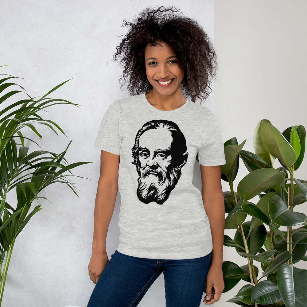 Galileo Humble Reasoning of a Single Individual Short-Sleeve Unisex T-Shirt