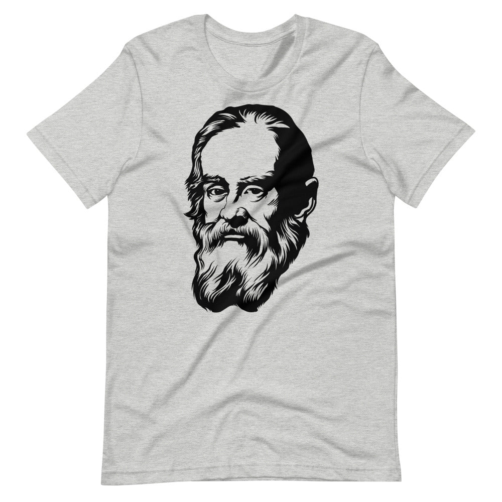 Galileo Humble Reasoning of a Single Individual Short-Sleeve Unisex T-Shirt