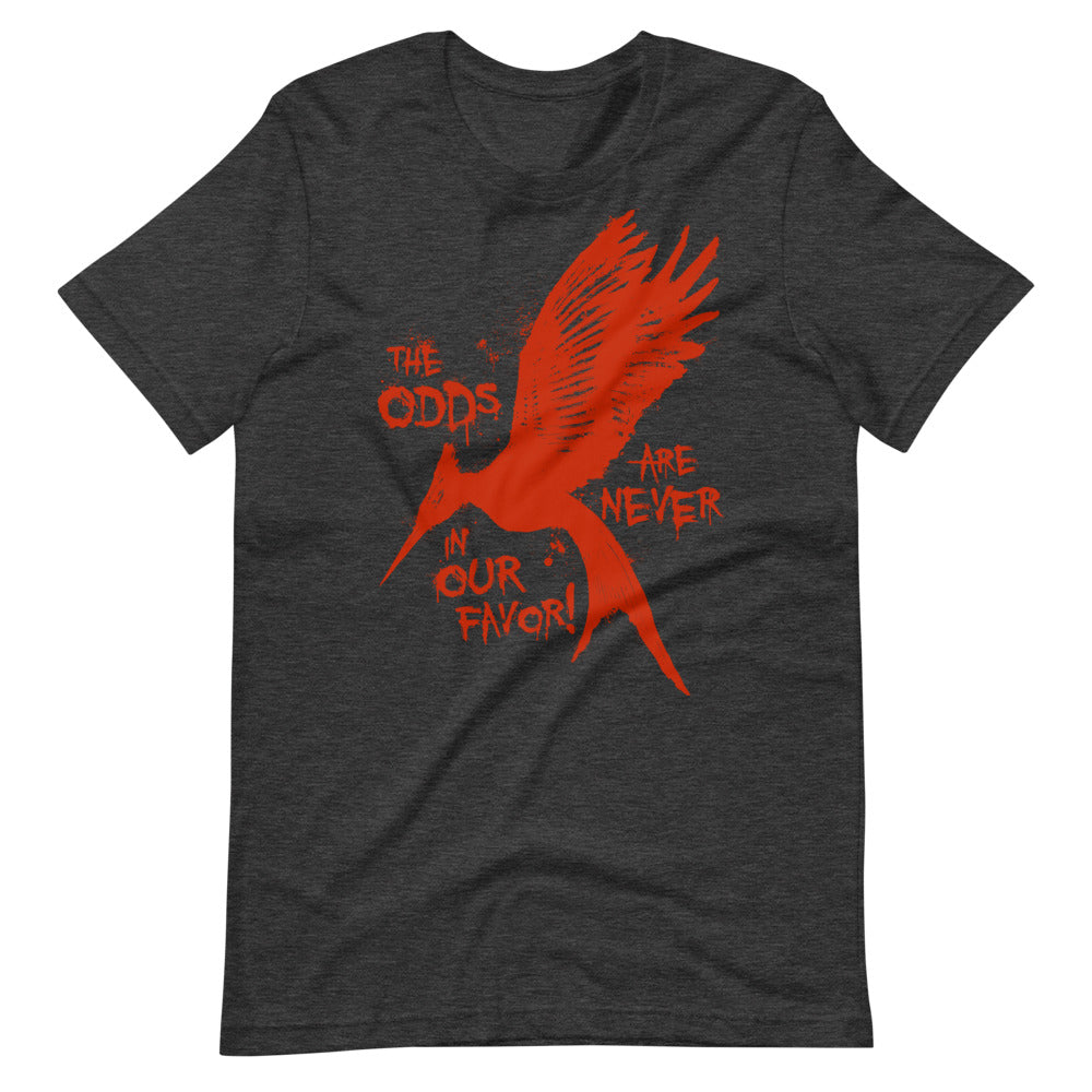 The Odd Are Never In Our Favor Mockingjay Short-Sleeve Unisex T-Shirt