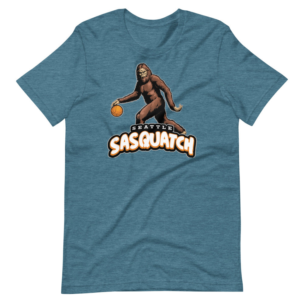 Seattle Sasquatch Basketball Short-Sleeve Unisex T-Shirt