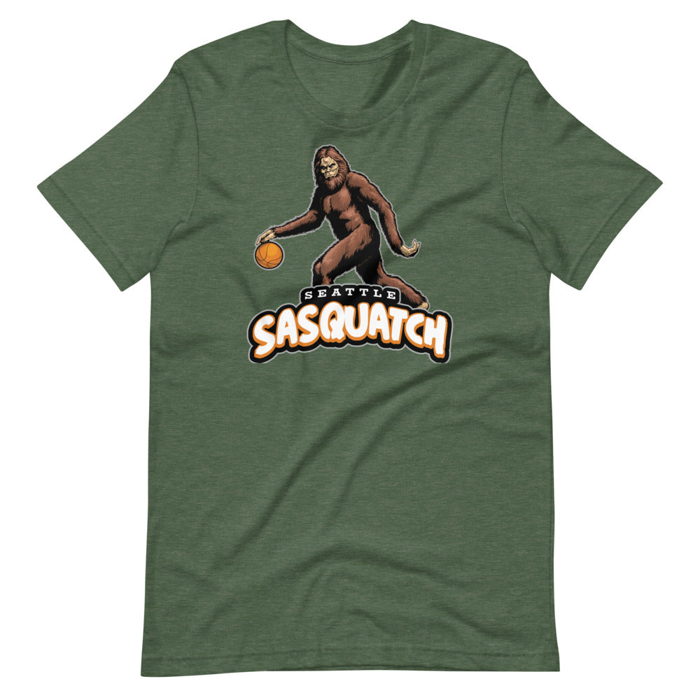 Seattle Sasquatch Basketball Short-Sleeve Unisex T-Shirt