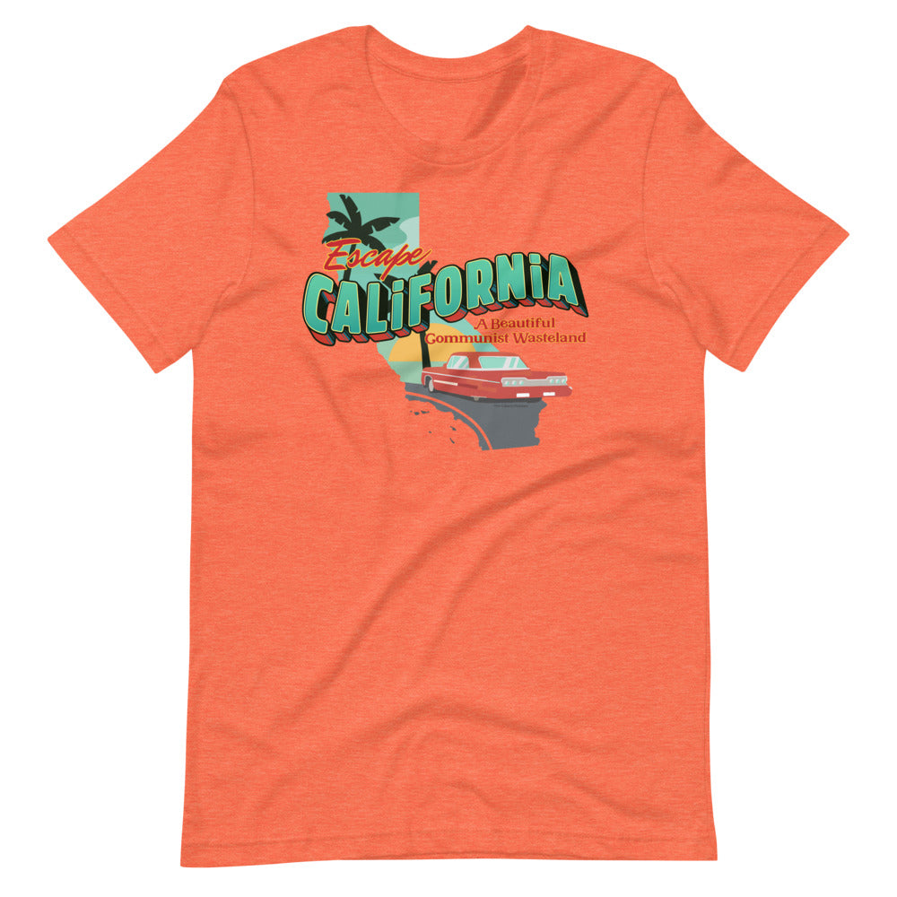 Escape California A Beautiful Communist Wasteland Short-Sleeve Unisex T-Shirt
