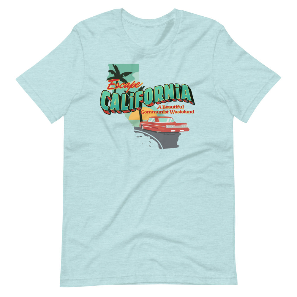 Escape California A Beautiful Communist Wasteland Short-Sleeve Unisex T-Shirt