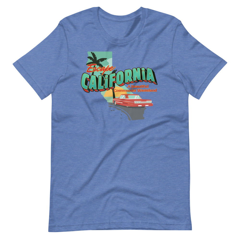 Escape California A Beautiful Communist Wasteland Short-Sleeve Unisex T-Shirt