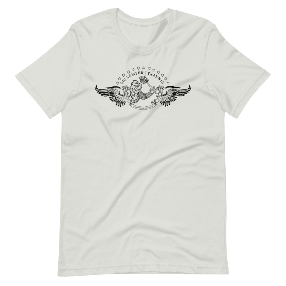 Resistance to Tyrants Gostelowe Battle Flag Men's Tee