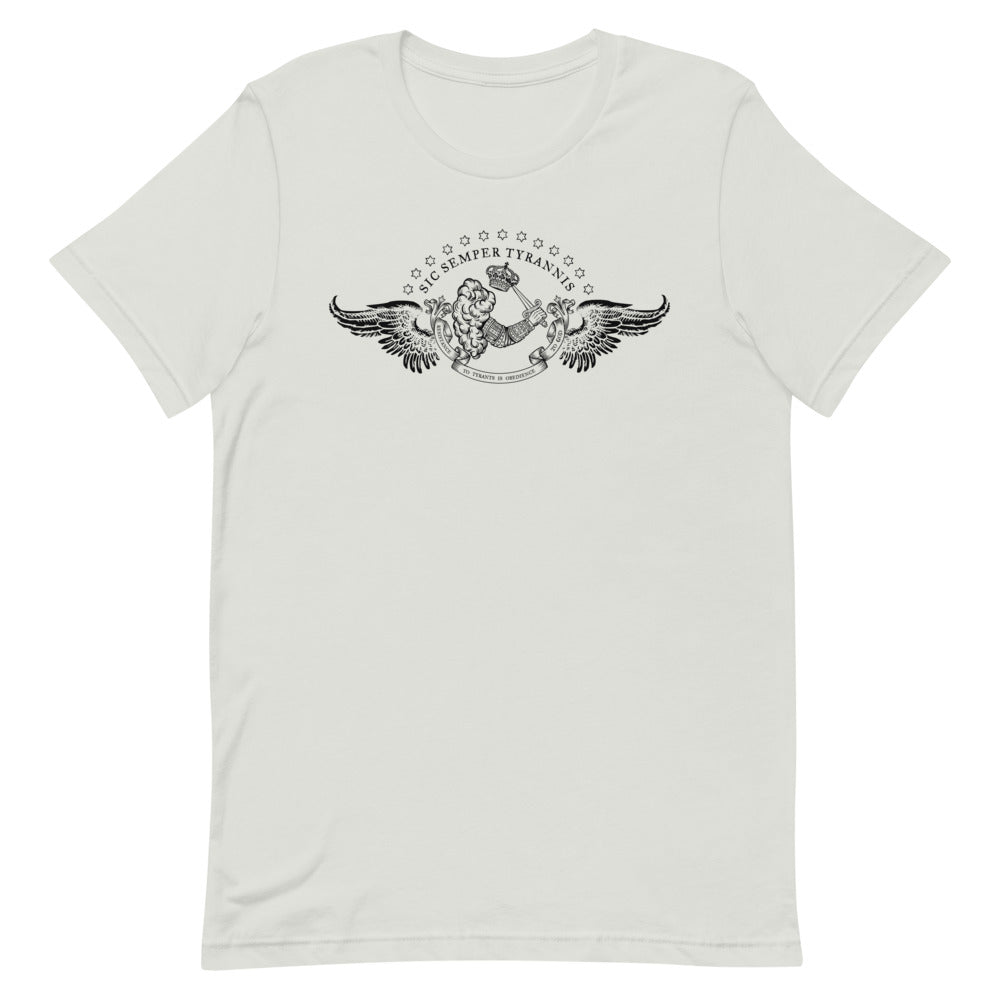 Resistance to Tyrants Gostelowe Battle Flag Men's Tee