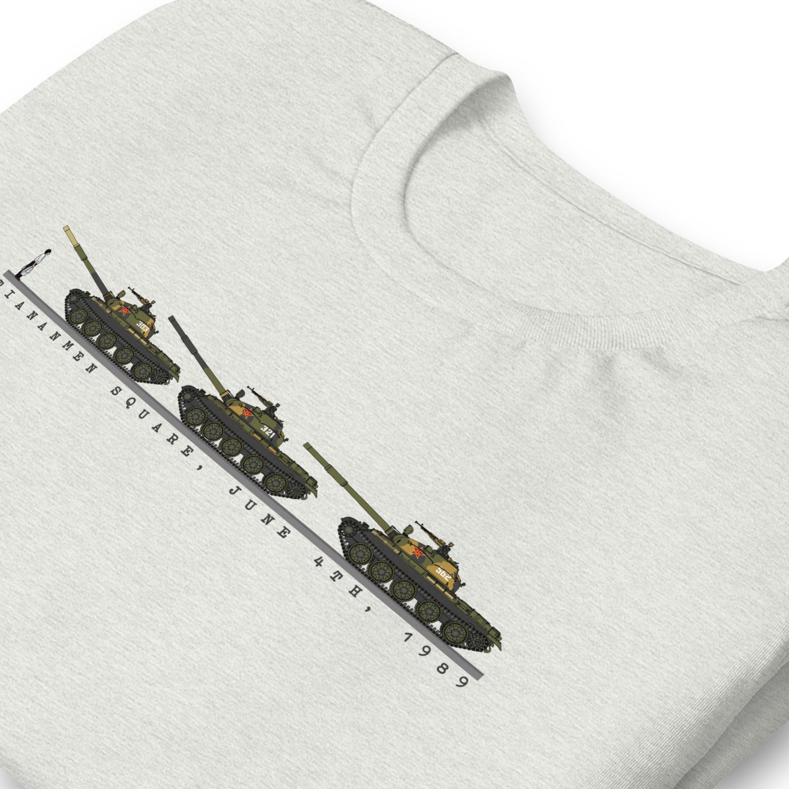 Tiananmen Tank Man 33rd Anniversary T-Shirt