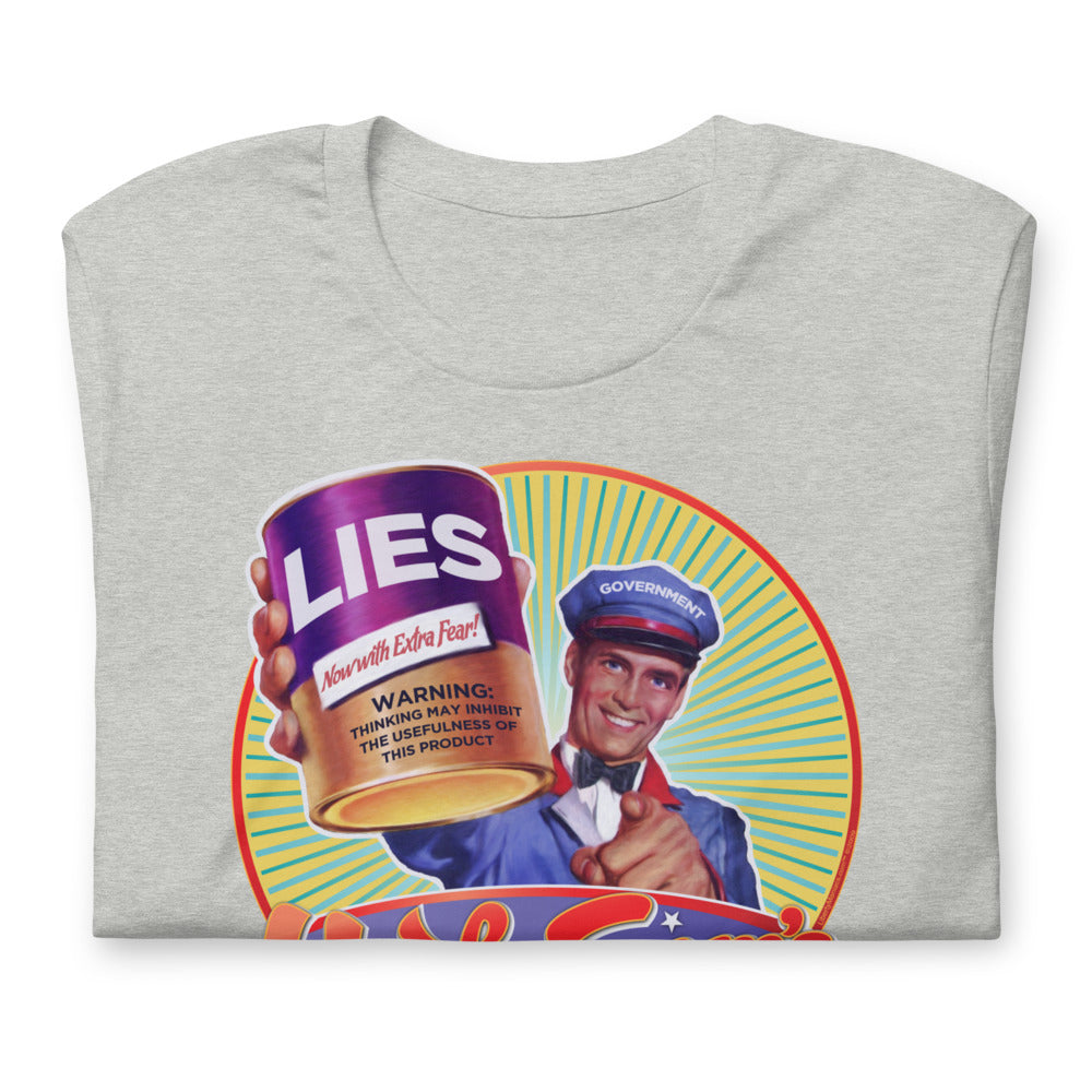 Uncle Sam's Canned Lies Graphic Tee