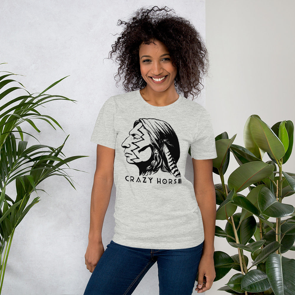 Crazy Horse War Paint Graphic T-Shirt