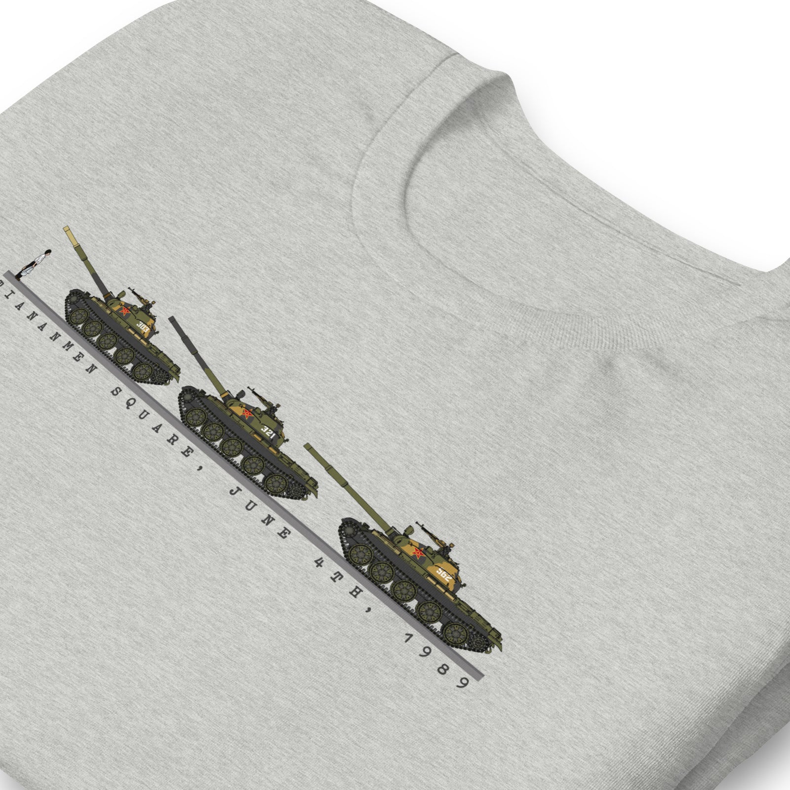 Tiananmen Tank Man 33rd Anniversary T-Shirt