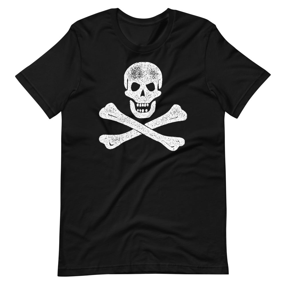 Jolly Roger Crossbones Short-Sleeve Unisex T-Shirt