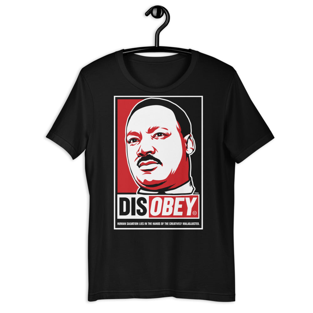 MLK Civil Disobedience Quotation Graphic T-Shirt