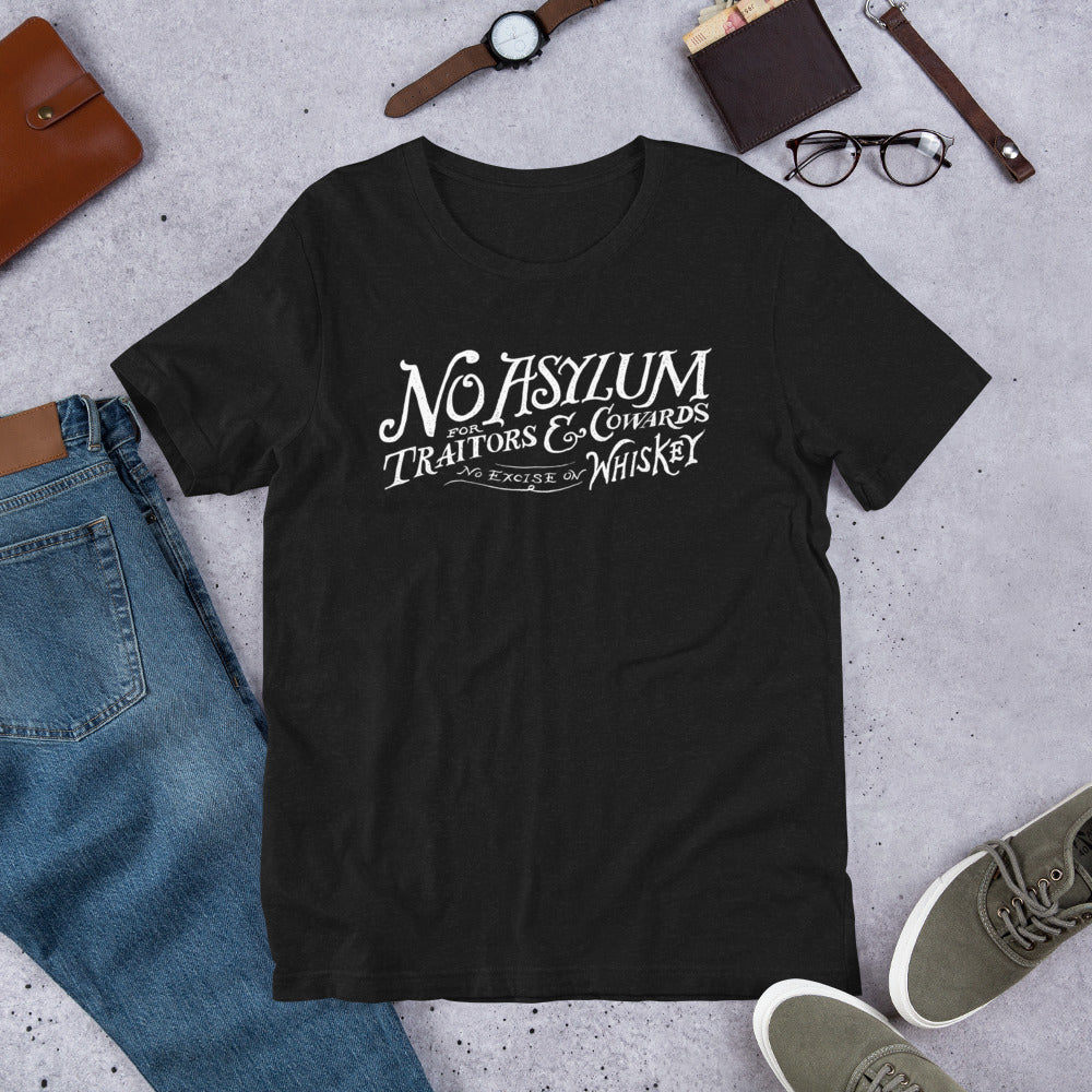Whiskey Rebellion No Asylum T-Shirt