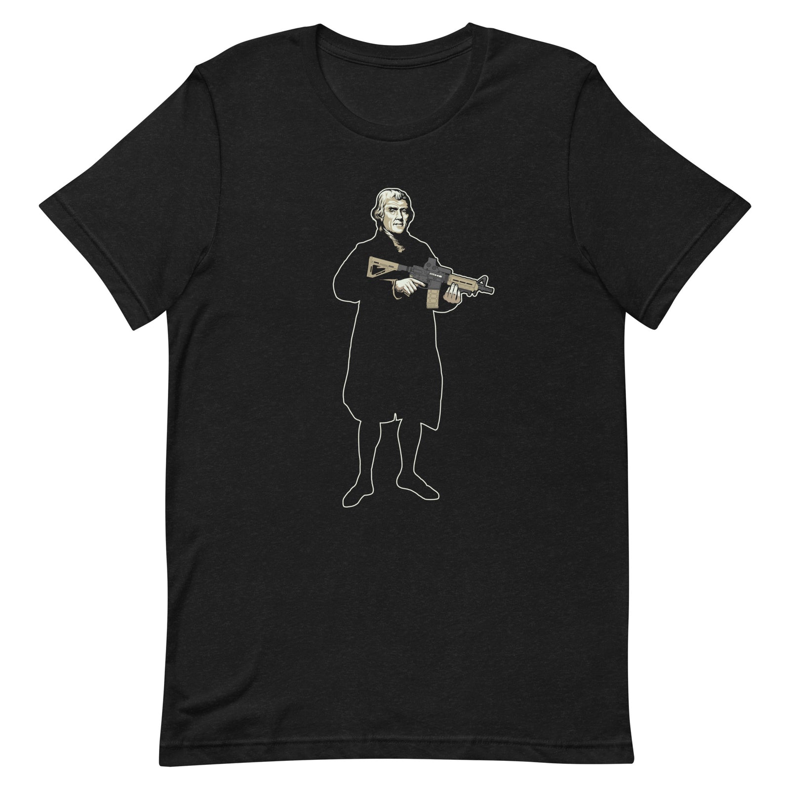 Thomas Jefferson With a Carbine T-Shirt