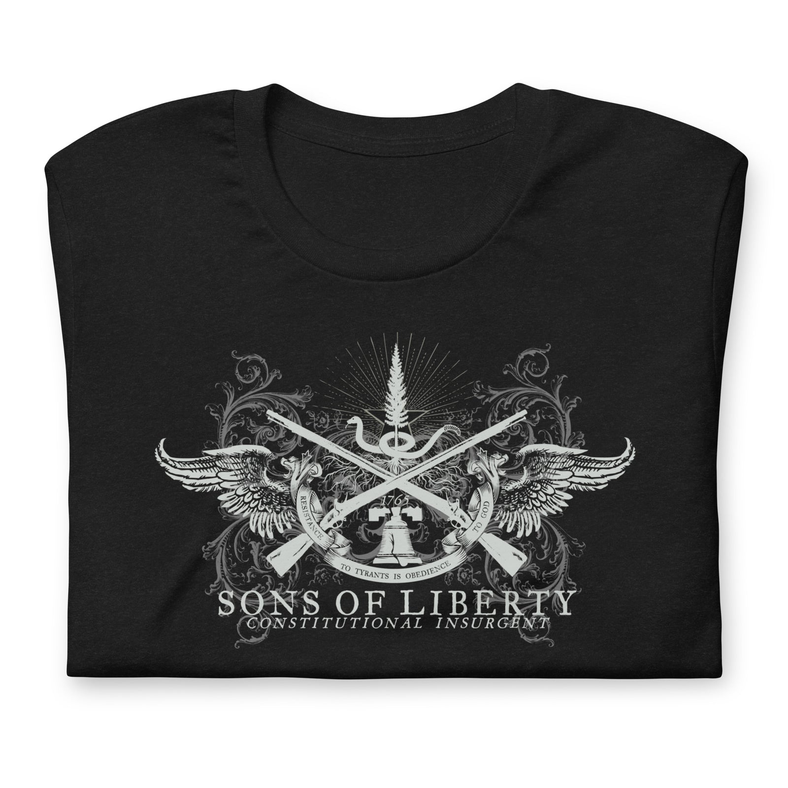 Sons of Liberty Sons of Liberty Resistance to Tyrants is Obedience to God T-Shirt