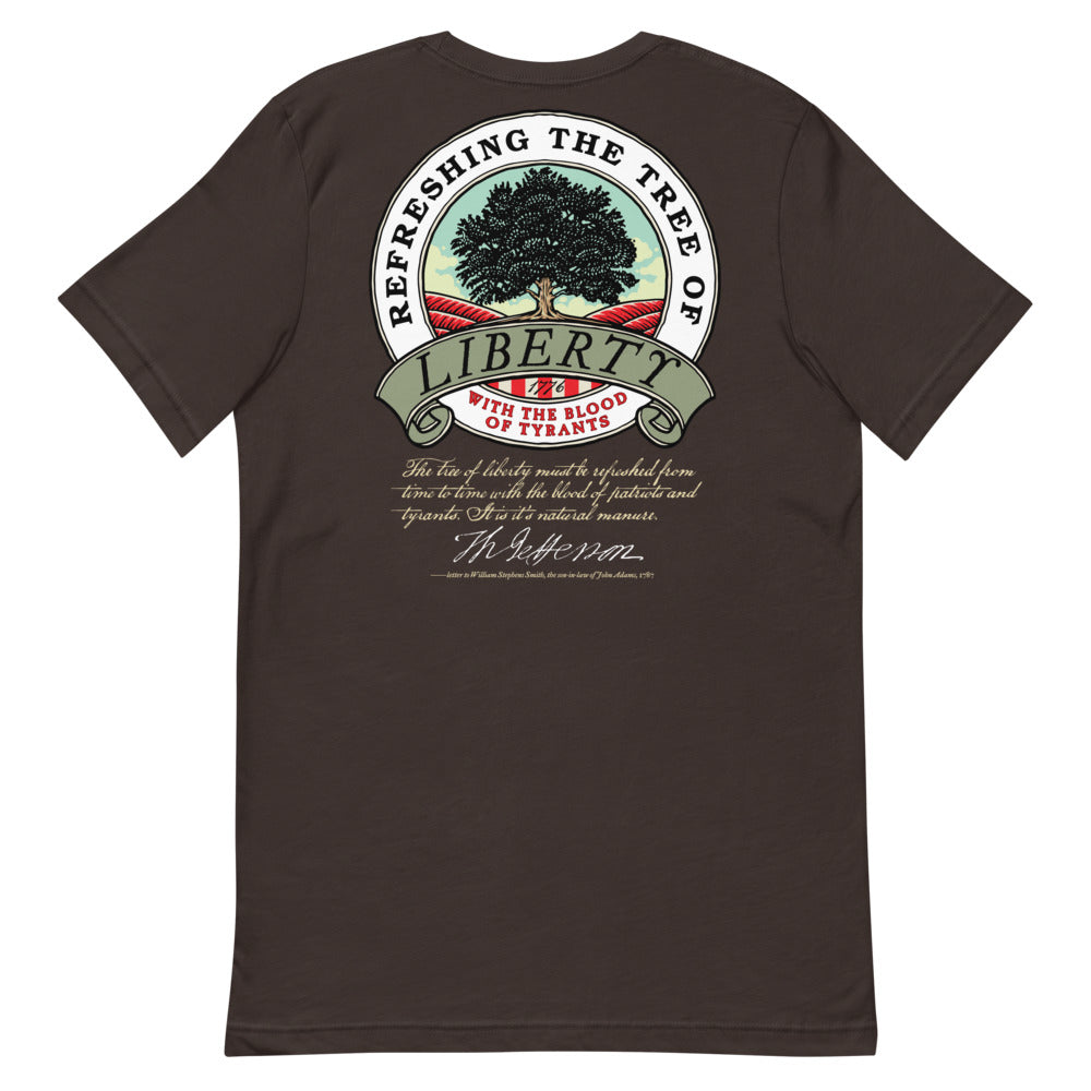 Refreshing the Tree of Liberty Thomas Jefferson T-Shirt