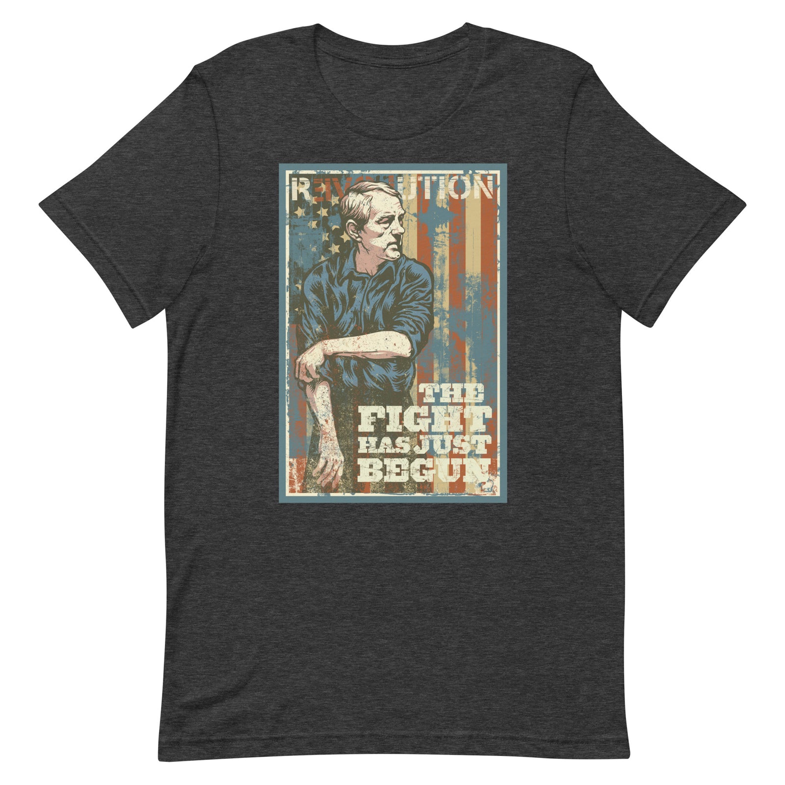 The Fight Has Just Begun Ron Paul Graphic T-Shirt