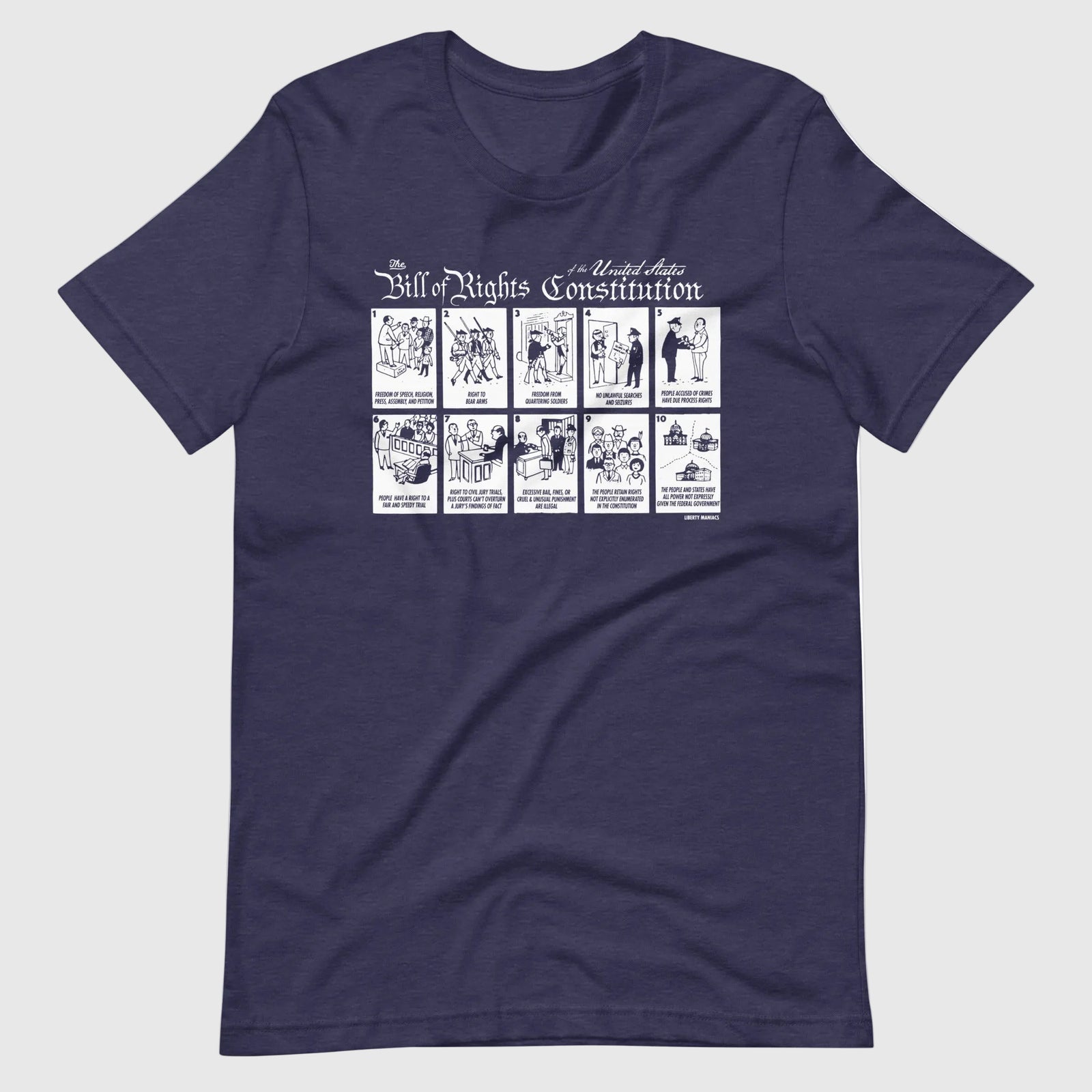 The Illustrated Bill of Rights T-Shirt