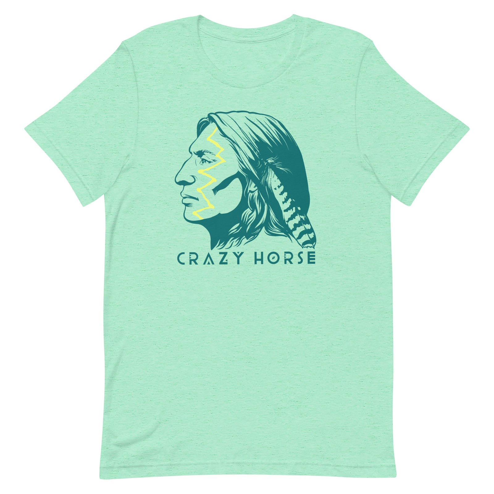 Crazy Horse War Paint Graphic T-Shirt
