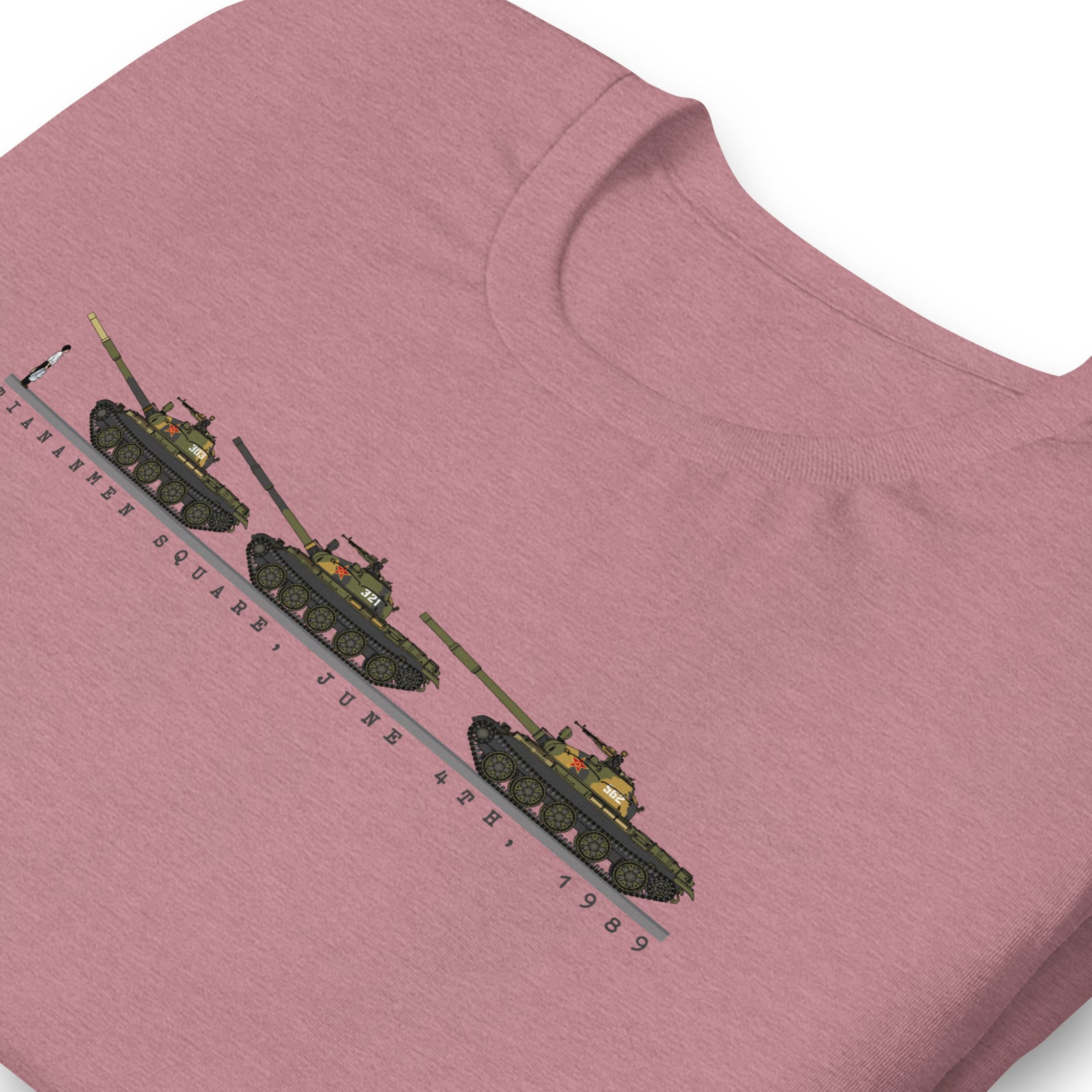 Tiananmen Tank Man 33rd Anniversary T-Shirt