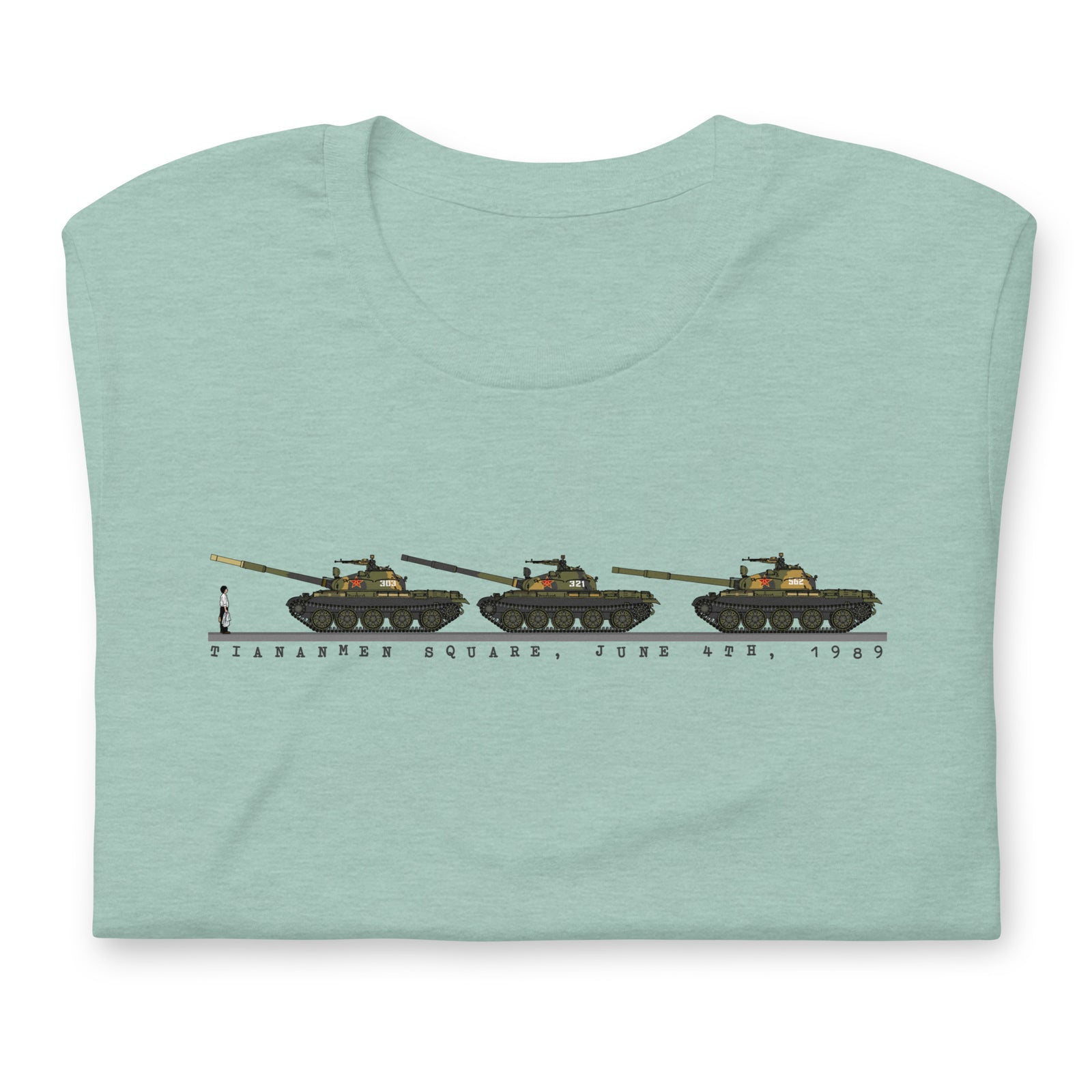 Tiananmen Tank Man 33rd Anniversary T-Shirt