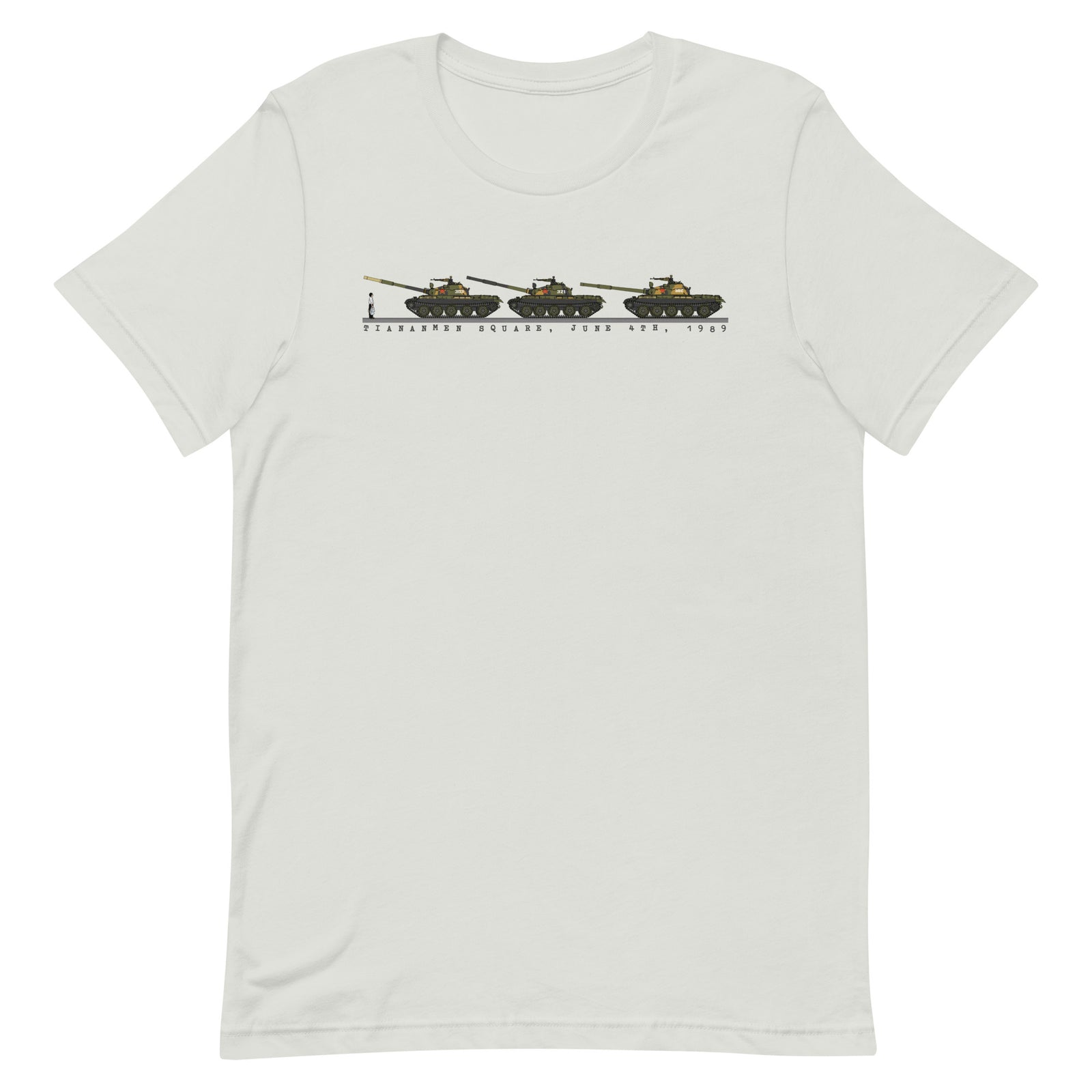 Tiananmen Tank Man 33rd Anniversary T-Shirt