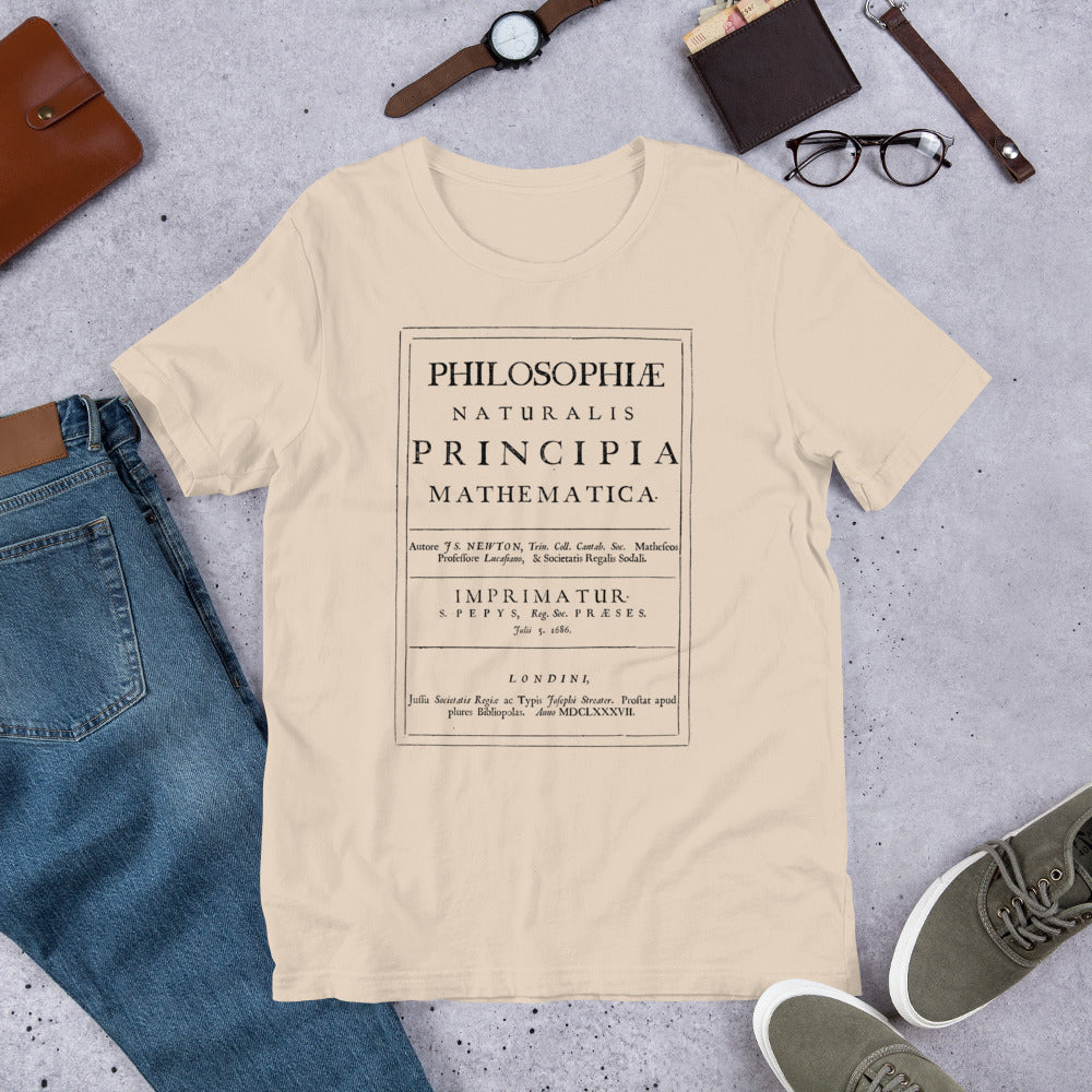 Newton’s Principia Short-Sleeve Unisex T-Shirt