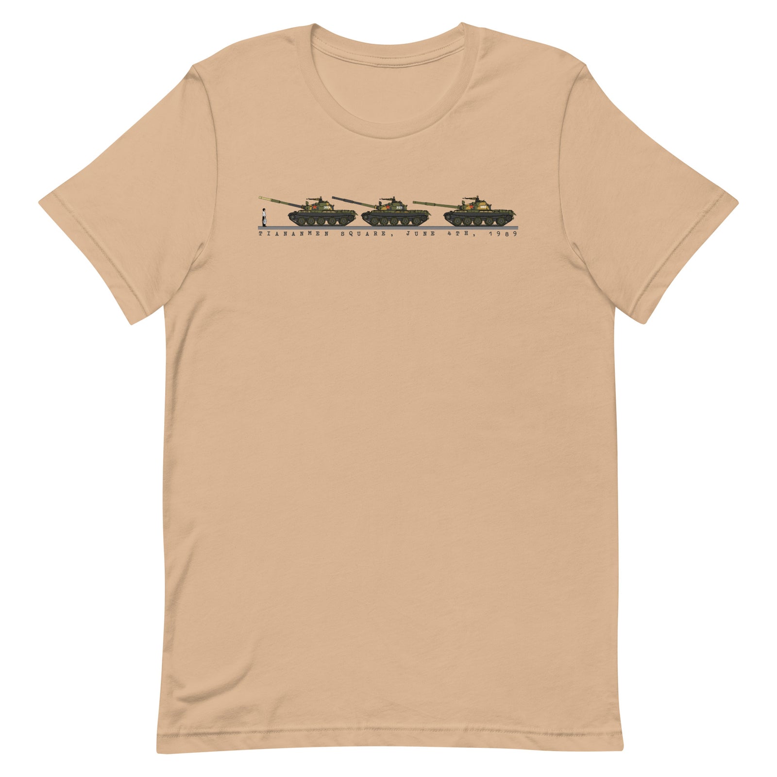 Tiananmen Tank Man 33rd Anniversary T-Shirt