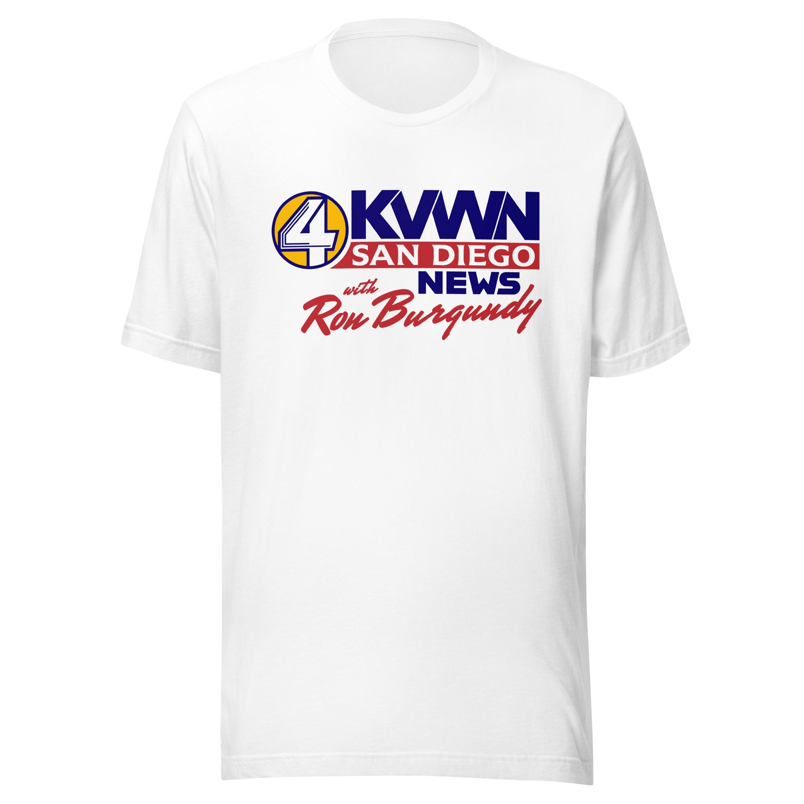 KVWN News with Ron Burgundy Shirt