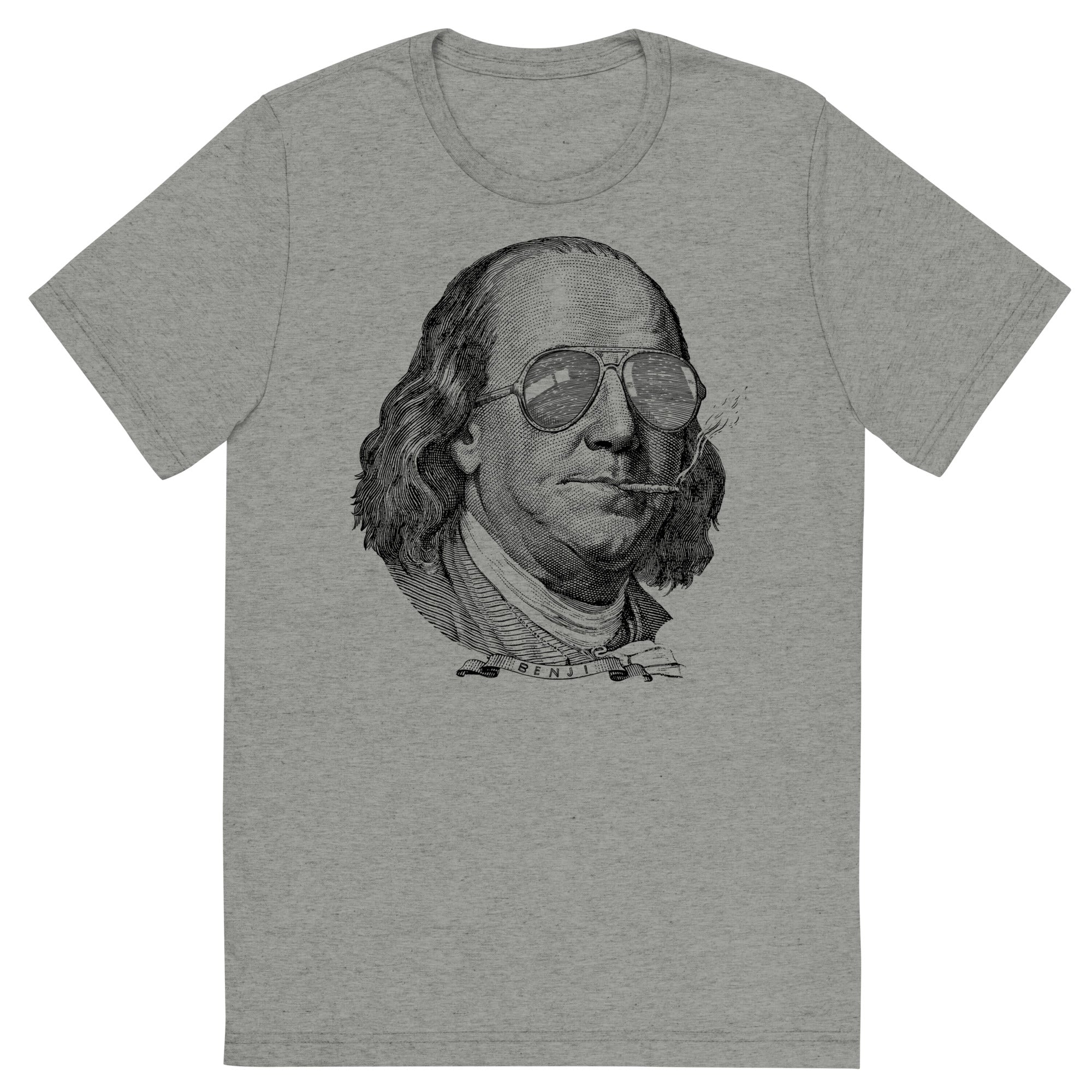 Ben Franklin Now This Is a Political Party Tri-blend Shirt